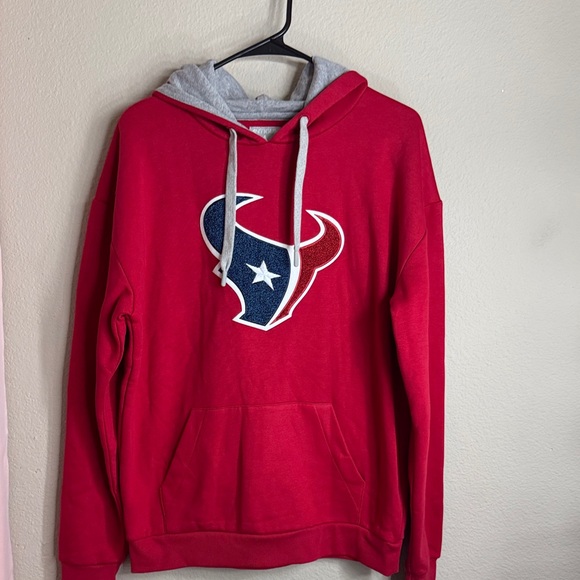 Antigua Sweaters - Antigua Red and Gray Women's Sweater